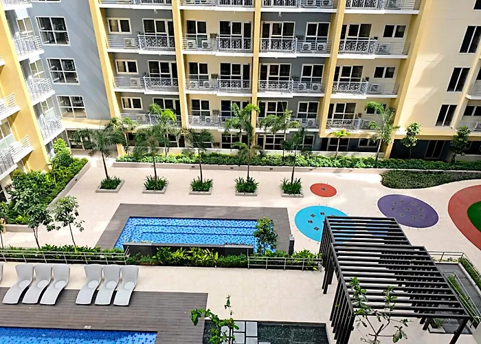 2br Spacious With Free Pool, View & Gym Access ,near Moa, Okada & Airport Apartamento Manila